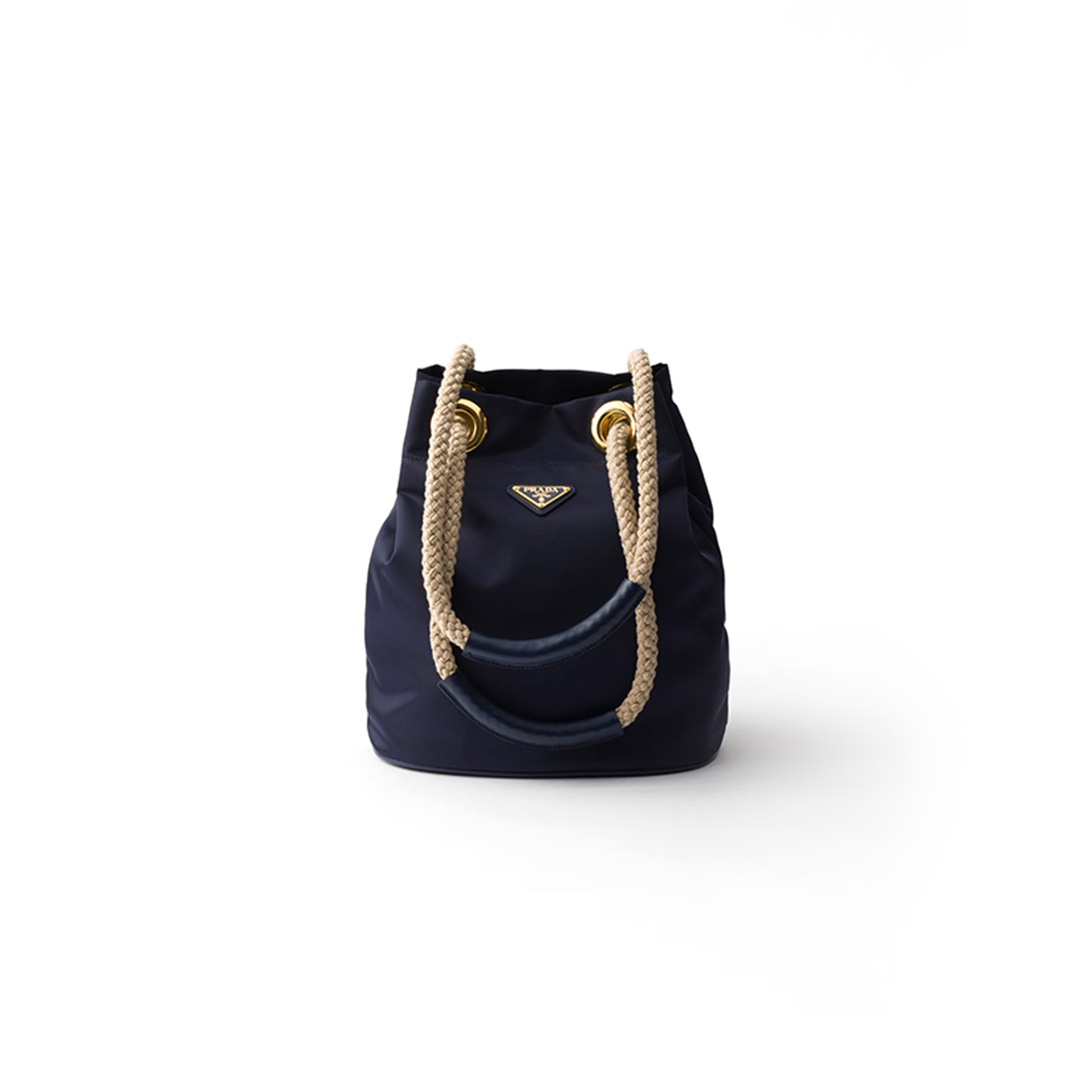 Pra*a mariner re-nylon small bucket bag 1be082 (28*23.5*16.8cm)
